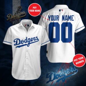 Los Angeles Dodgers Personalized Fan Hawaiian Shirt