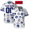 Los Angeles Dodgers Personalized  Hawaiian Shirt