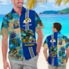 Los Angeles Rams Baby Yoda Custom Name NFL Football Team Hawaiian Shirt