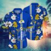 Los Angeles Rams Bold Bloom Hawaiian Shirt