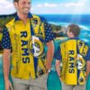 Los Angeles Rams Est 1936 NFL Football Team Hawaiian Shirt