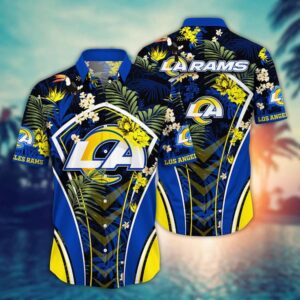 Los Angeles Rams Greenery NFL Football Team Hawaiian Shirt