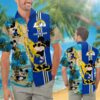 Los Angeles Rams Mickey Mouse Custom Name NFL Football Team Hawaiian Shirt