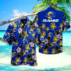 Los Angeles Rams NFL Coconut Tree New Design Hawaiian Shirt V1