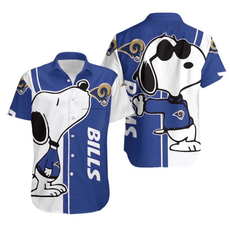Los Angeles Rams Snoopy Lover Hawaiian Shirt Los Angeles Rams Snoopy Lover Hawaiian Shirt