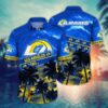Los Angeles Rams Summer Sky NFL Football Team Hawaiian Shirt