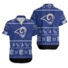 Los Angeles Rams Ugly Style Winter Knit Hawaiian Shirt