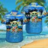 Miami Dolphins Baby Yoda NFL Football Team Hawaiian Shirt