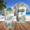 Miami Dolphins Dog Days NFL Football Team Hawaiian Shirt