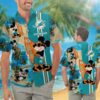 Miami Dolphins Mickey Mouse Custom Name NFL Football Team Hawaiian Shirt