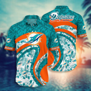Miami Dolphins NFL Style Hot Hawaiian Shirt V9