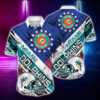 Miami Dolphins Rugby Helmet Hawaiian Shirt