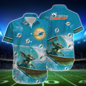 Miami Dolphins Special Yoda Hawaiian Shirt
