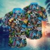 Miami Marlins Tropical Tiki Hawaiian Shirt