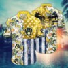 Milwaukee Brewers Island Paradise Patchwork Hawaiian Shirt