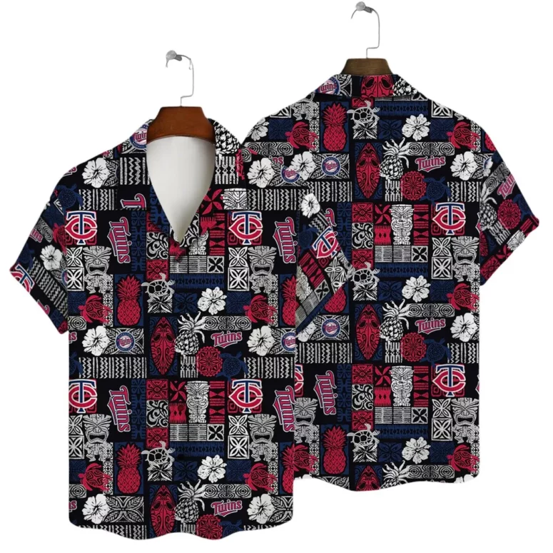 Minnesota Twins Island Getaway Hawaiian Shirt Minnesota Twins Island Getaway Hawaiian Shirt