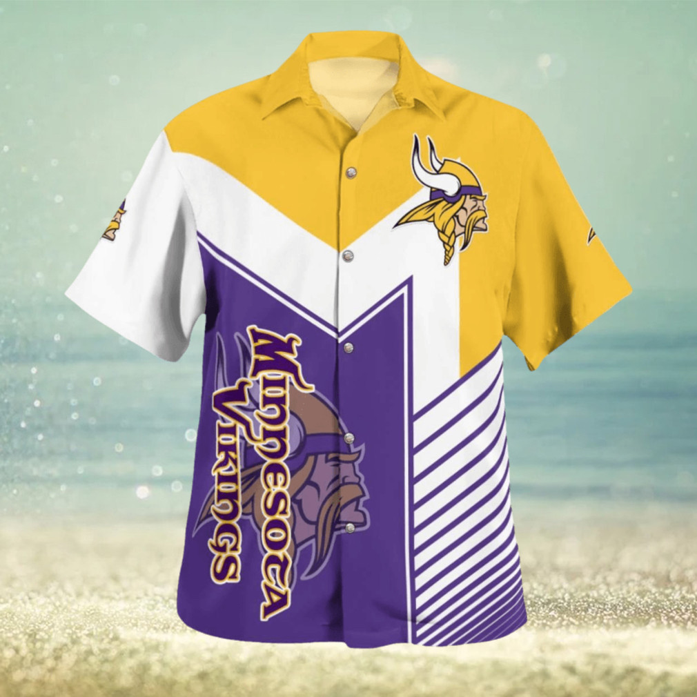 Minnesota Vikings Aloha Best For Fans Beach Hawaiian Shirt Minnesota Vikings Aloha Best For Fans Beach Hawaiian Shirt