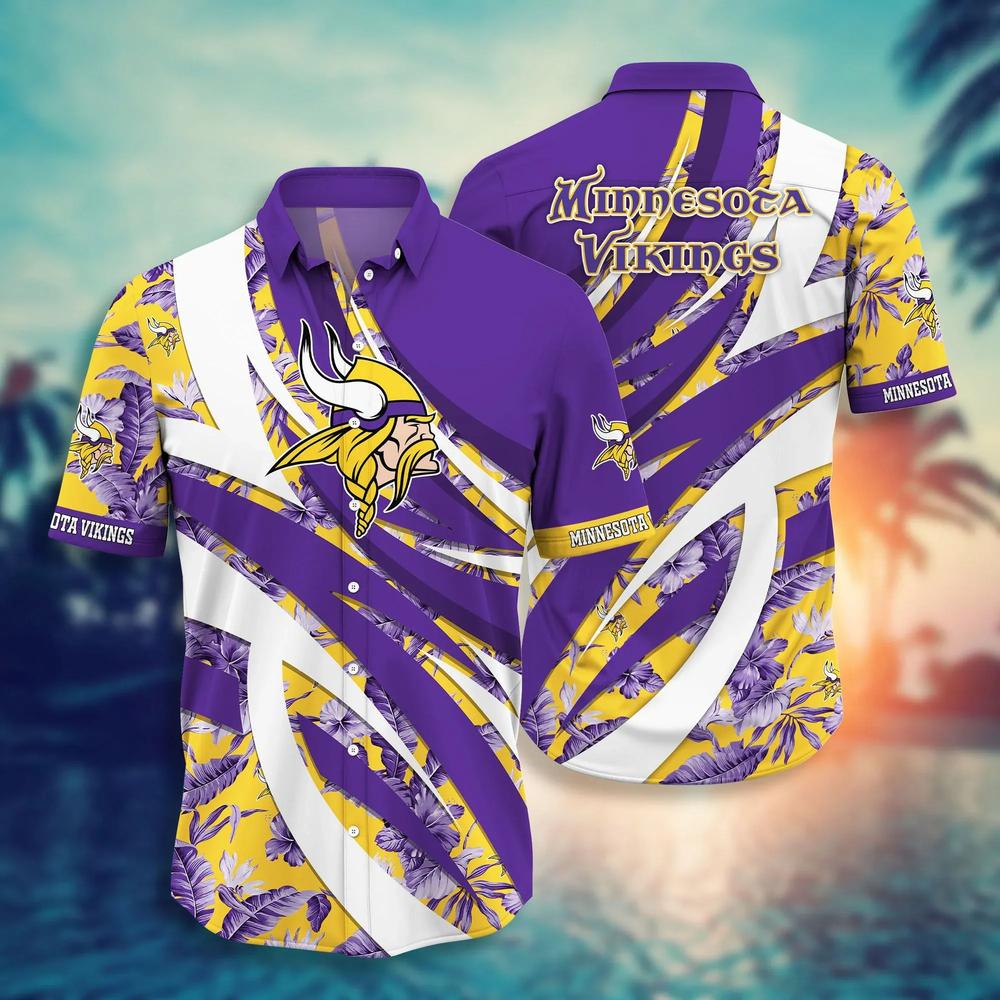 Minnesota Vikings Basic V19 NFL Football Team Hawaiian Shirt Minnesota Vikings Basic V19 NFL Football Team Hawaiian Shirt