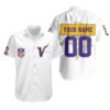 Minnesota Vikings Custom Name NFL Football Team Hawaiian Shirt