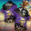 Minnesota Vikings Game Day Waves Hawaiian Shirt