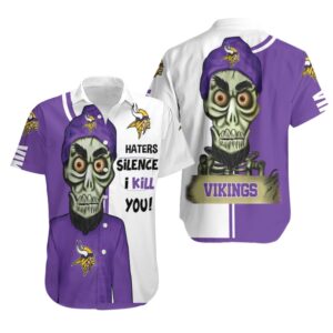 Minnesota Vikings Haters Silence NFL Football Team Hawaiian Shirt
