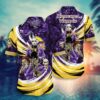 Minnesota Vikings Horror Characters NFL Football Team Hawaiian Shirt