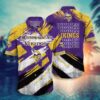 Minnesota Vikings Paint Streaks NFL Football Team Hawaiian Shirt