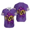 Minnesota Vikings Skull and Snake NFL Football Team Hawaiian Shirt
