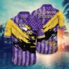 Minnesota Vikings US Flag NFL Football Team Hawaiian Shirt