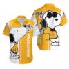 Nashville Predators Snoopy Stripes Hawaiian Shirt