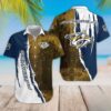 Nashville Predators Split Style Hawaiian Shirt