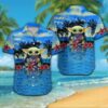 New England Patriots Baby Yoda NFL Football Team Hawaiian Shirt