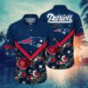 New England Patriots Flora NFL Football Team Hawaiian Shirt