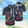 New England Patriots Horror Characters NFL Football Team Hawaiian Shirt