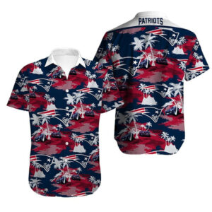 New England Patriots Islands NFL Football Team Hawaiian Shirt