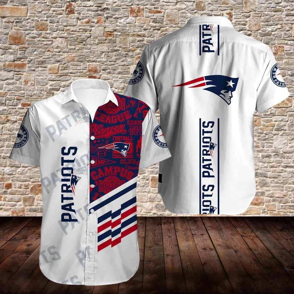 New England Patriots Limited Edition Hawaiian Shirt V4 New England Patriots Limited Edition Hawaiian Shirt V4