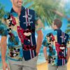 New England Patriots Mickey Mouse Custom Name NFL Football Team Hawaiian Shirt