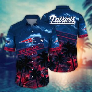 New England Patriots Midsummer NFL Football Team Hawaiian Shirt