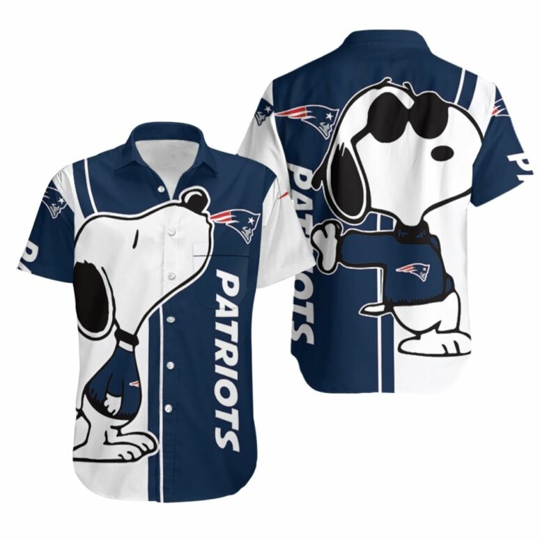 New England Patriots Snoopy Lover Hawaiian Shirt New England Patriots Snoopy Lover Hawaiian Shirt