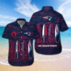New England Patriots Surfing NFL Football Team Hawaiian Shirt