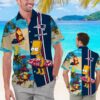 New England Patriots The Simpsons Custom Name NFL Football Team Hawaiian Shirt