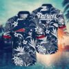 New England Patriots White Plants NFL Football Team Hawaiian Shirt