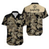 New Orleans Saints 3d Aloha Hawaiian Shirt