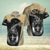 New Orleans Saints Football Custom Name Outfit Hawaiian Shirt V3