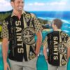 New Orleans Saints King Of Football NFL Football Team Hawaiian Shirt