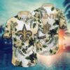 New Orleans Saints Natural NFL Football Team Hawaiian Shirt