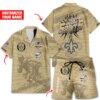 New Orleans Saints Personalized Blitz Hawaiian Set
