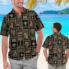 New Orleans Saints Square Pattern NFL Football Team Hawaiian Shirt