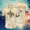New Orleans Saints Summer Flora NFL Football Team Hawaiian Shirt