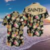 New Orleans Saints Tropical Bloom Hawaiian Shirt